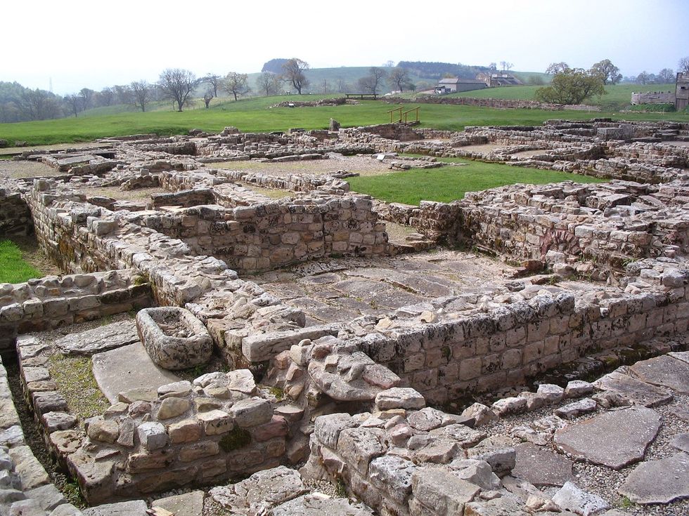 Ruins at Vindolanda
