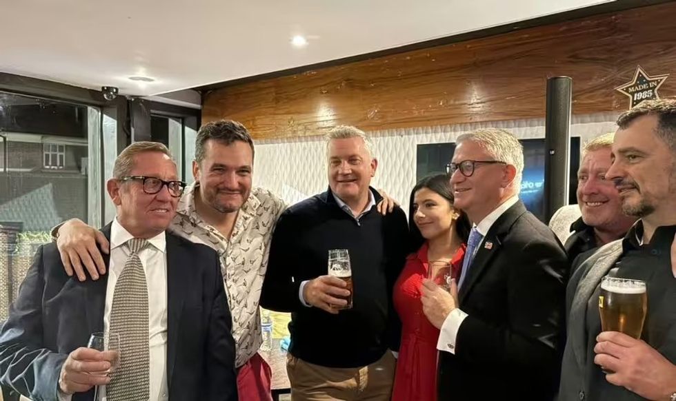 Rumours started swirling around Westminster after Romford MP Andrew Rosindell was spotted at an election night party for newly-elected Reform UK councillor Russell Quirk in Brentwood, Essex