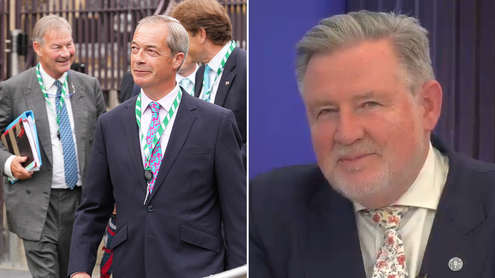 Rupert Lowe, Nigel Farage and Barry Gardiner