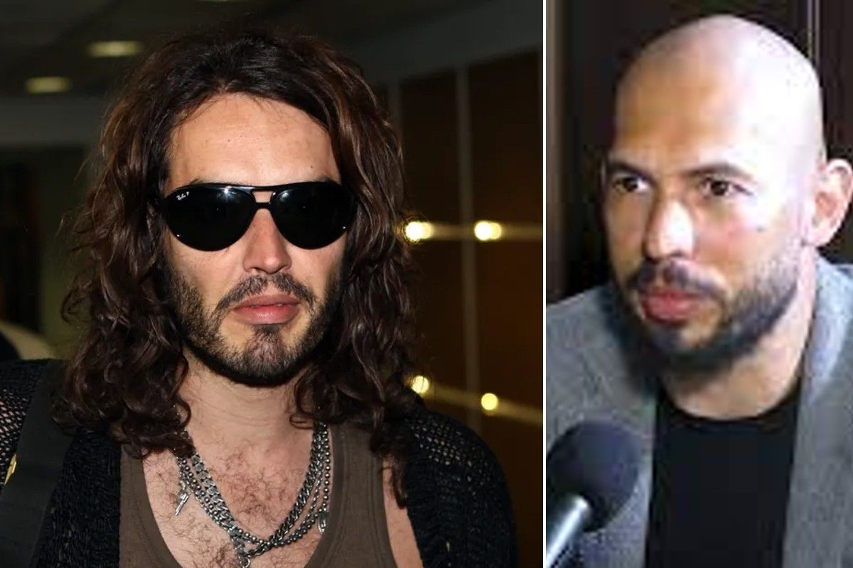 Russell Brand and Andrew Tate