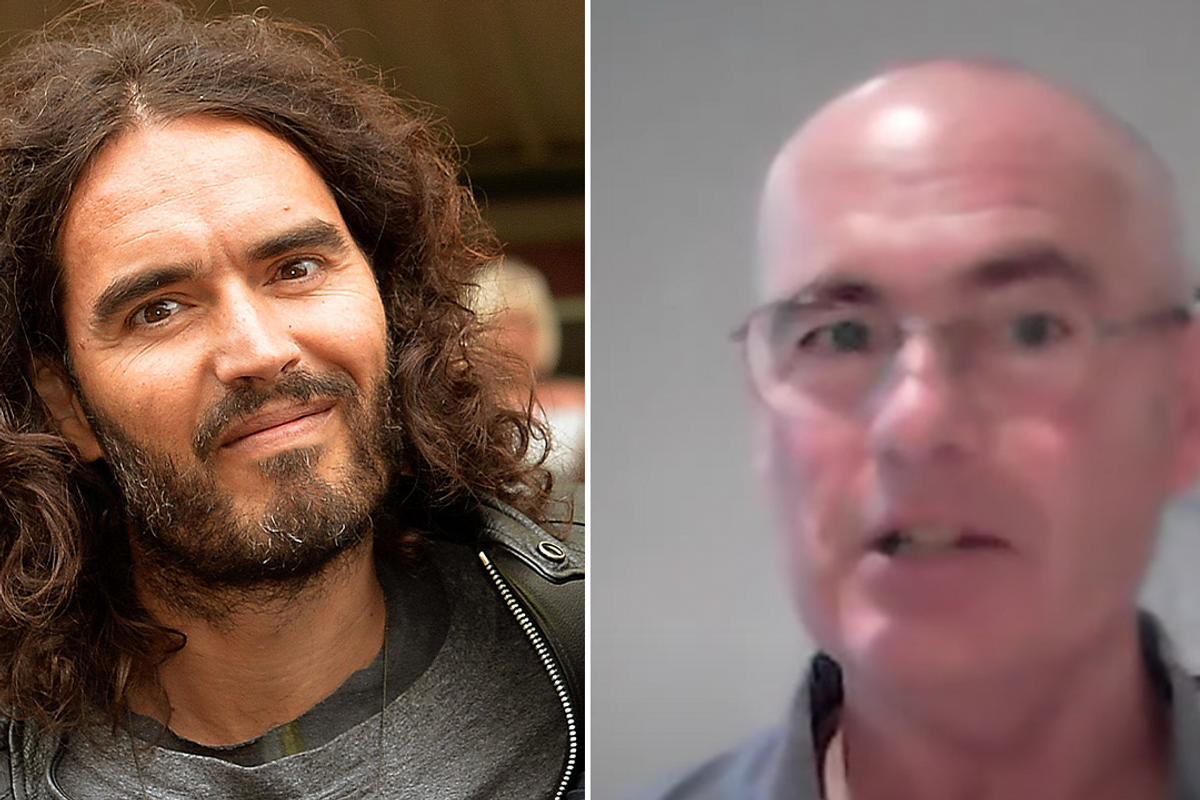 Russell Brand and Jonathan Coad