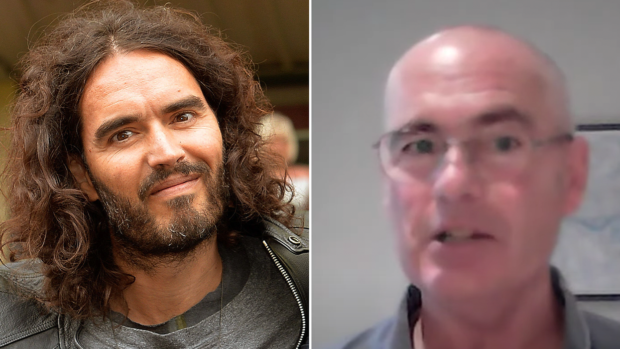 Russell Brand and Jonathan Coad