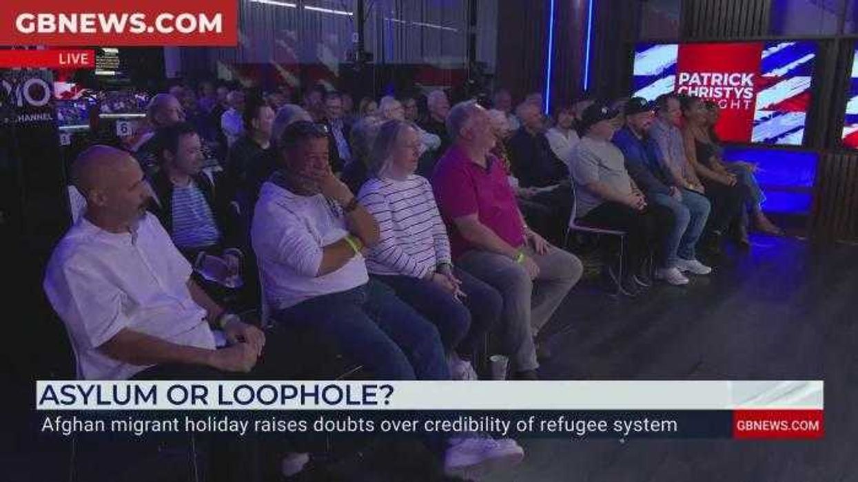 ‘They’re LAUGHING at us’: GB News guest’s fury as Afghan migrant jets home for eight-week holiday