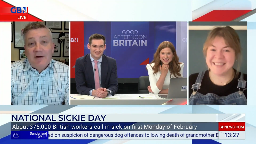 Russell Quirk, Tom Harwood, Emily Carver, Rebecca Reid