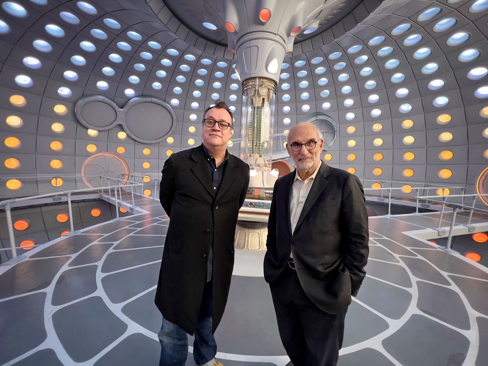 Russell T Davies and Alan Yentob