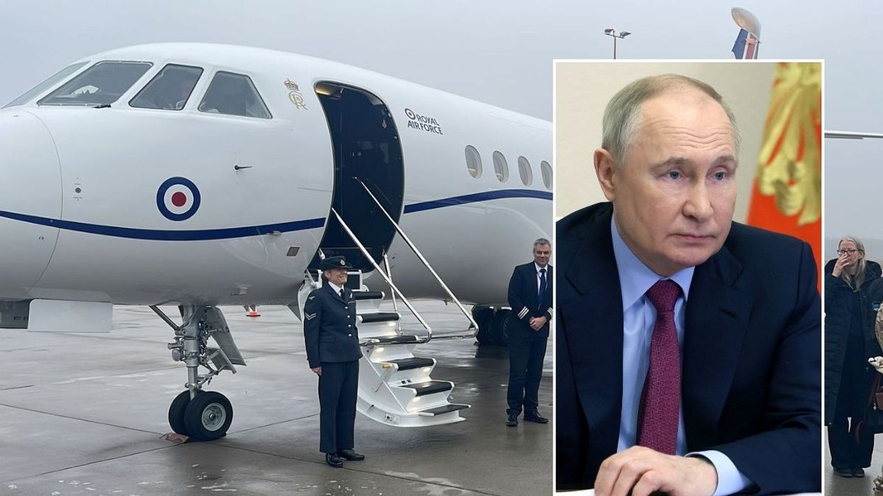 Russia BLOCKS GPS on Grant Shapps' RAF jet on flight to Poland