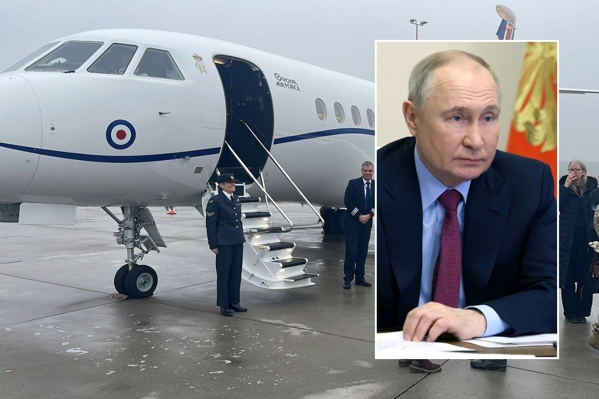 Russia BLOCKS GPS on Grant Shapps' RAF jet on flight to Poland