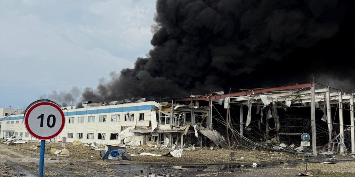 NextImg:Russia bombs US factory in Ukraine in one of war's largest aerial attacks
