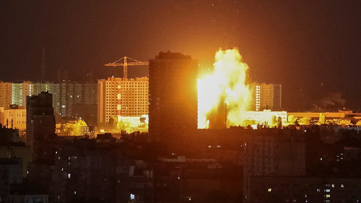 Russia launched wave of strikes on Ukrainian capital