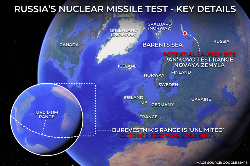 Russia missile map