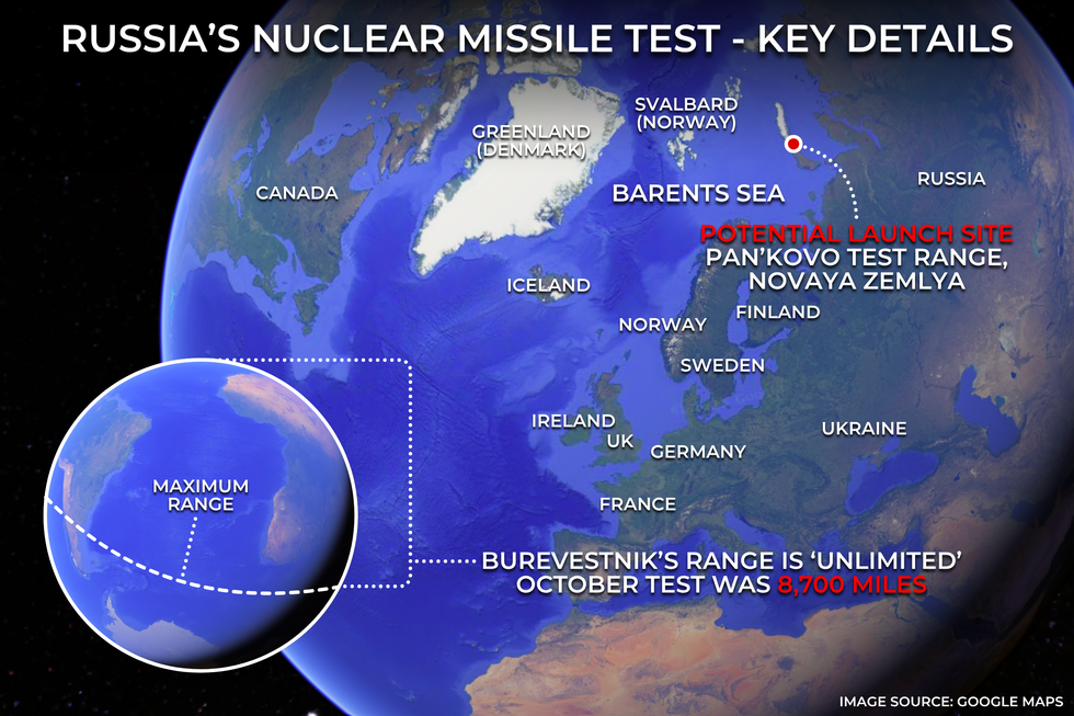 Russia missile map