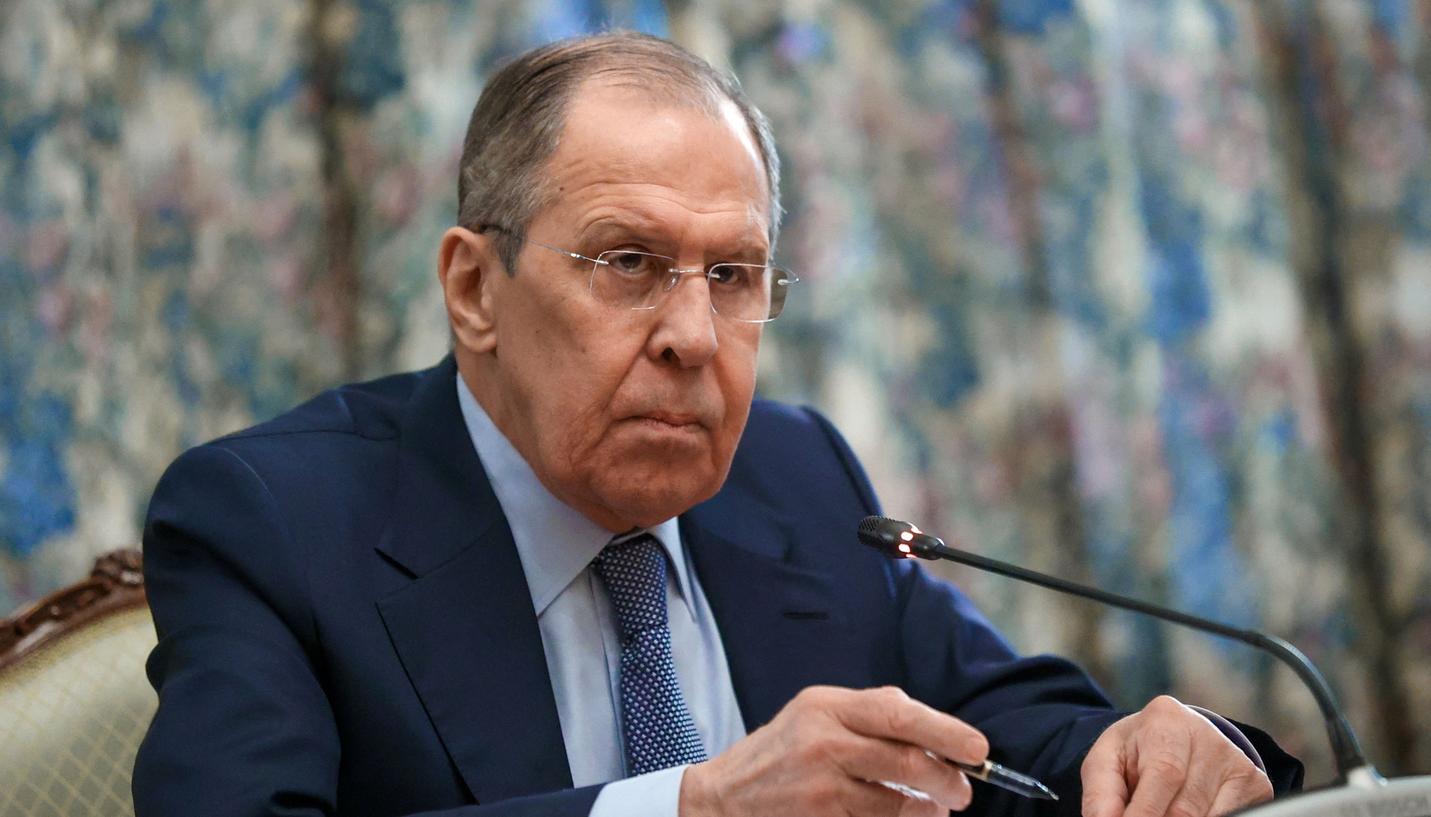 Russia's Foreign Minister Sergei Lavrov is due to be personally sanctioned by the UK.