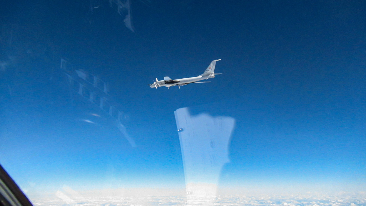 Russian aircraft in UK airspace