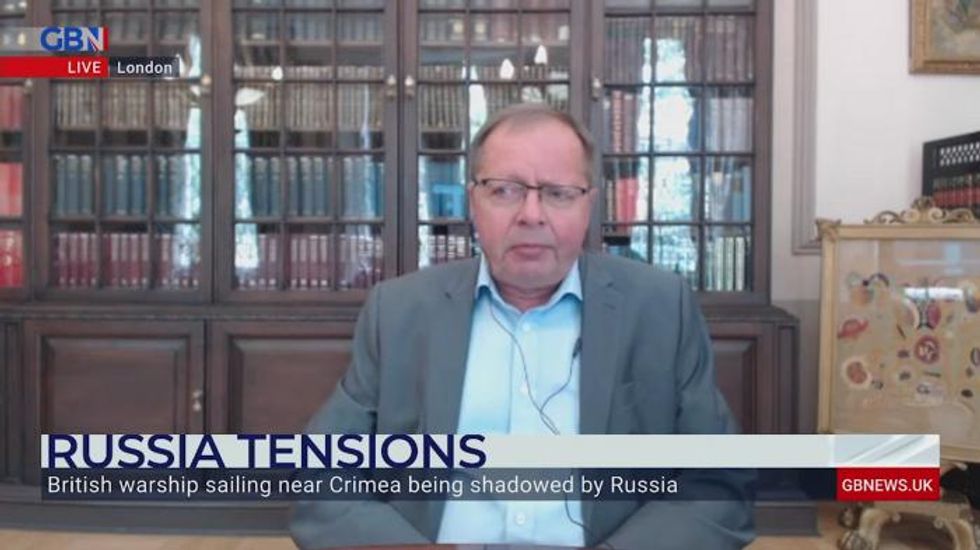Russia tensions: Colin Brazier tells Russian Ambassador to UK he feels 'personally threatened by Russia'