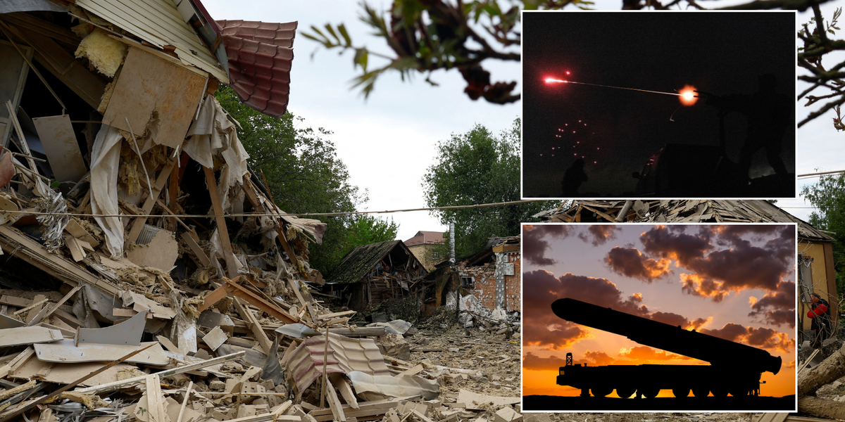 NextImg:Russia batters Ukraine with 'heaviest drone attack' as Vladimir Putin plans to launch intercontinental ballistic missile