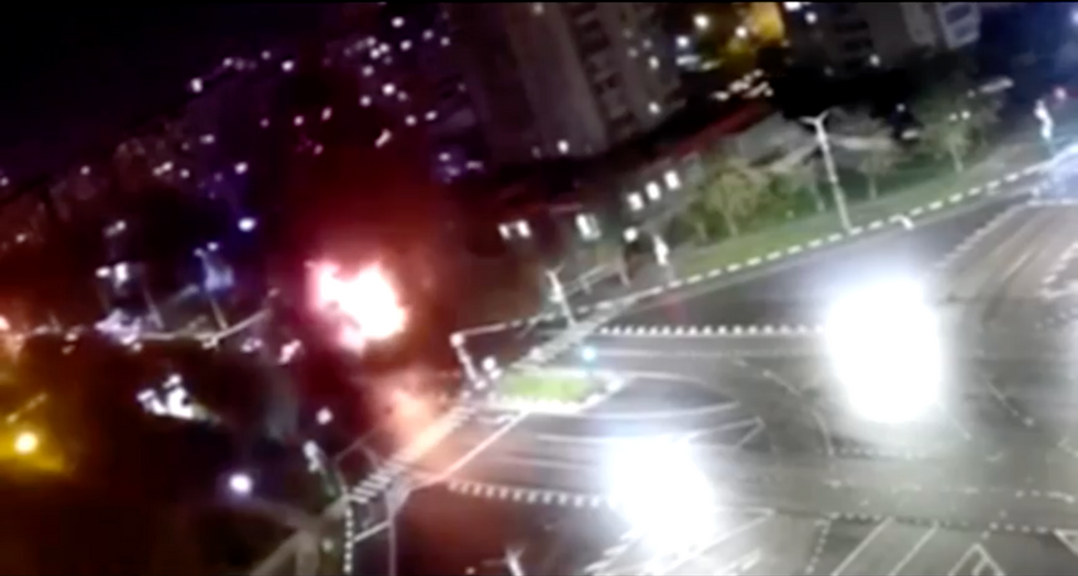 Russian explosion in Belgorod