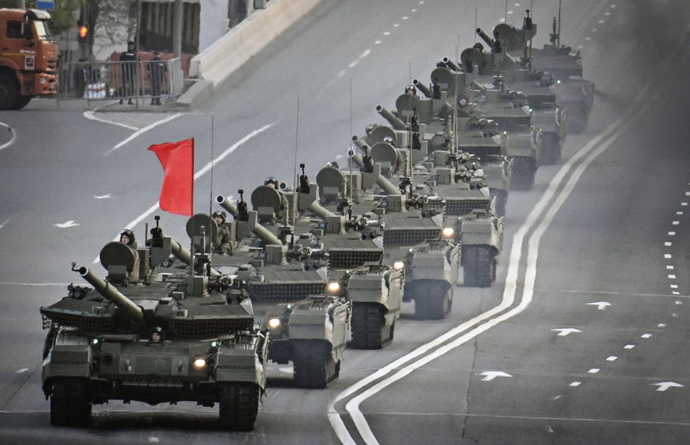 Russian parade