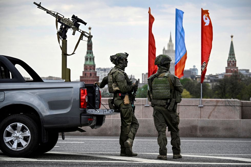 Russian parade