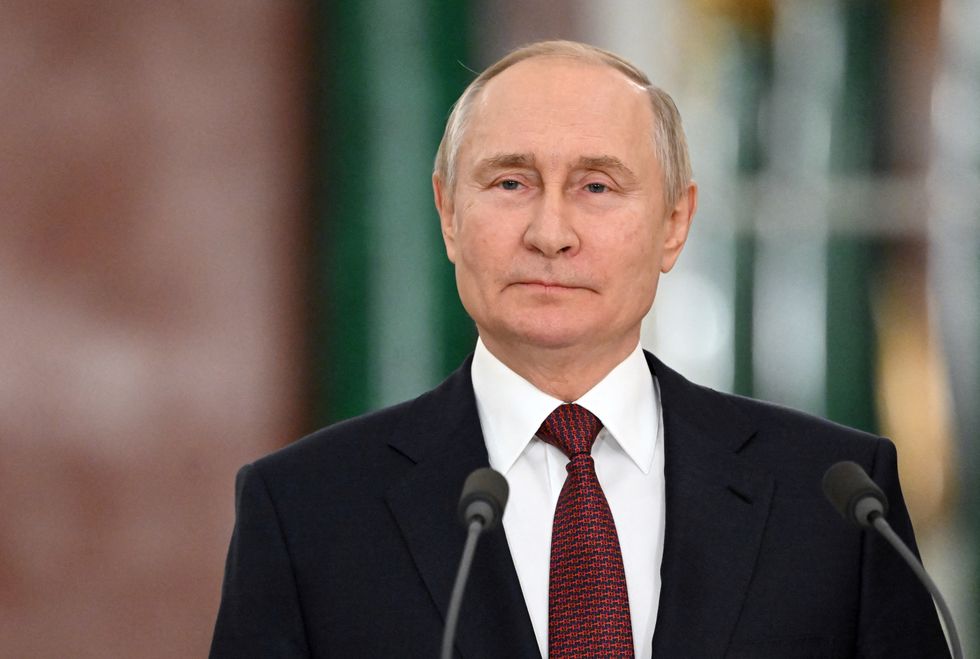Russian President Vladimir Putin attends a news conference after a meeting of the State Council on youth policy in Moscow, Russia, December 22, 2022. Sputnik/Sergey Guneev/Pool via REUTERS ATTENTION EDITORS - THIS IMAGE WAS PROVIDED BY A THIRD PARTY.\u2028