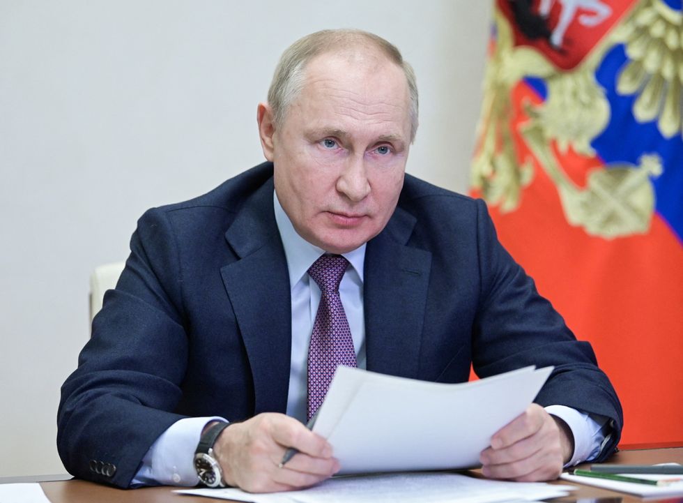 Russian President Vladimir Putin has amassed approximately 100,000 troops on the Ukrainian border.
