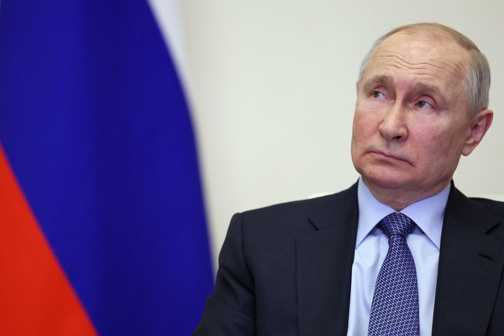 Russian president Vladimir Putin