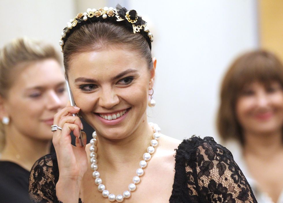 Russian retired rhythmic gymnast and politician Alina Kabaeva