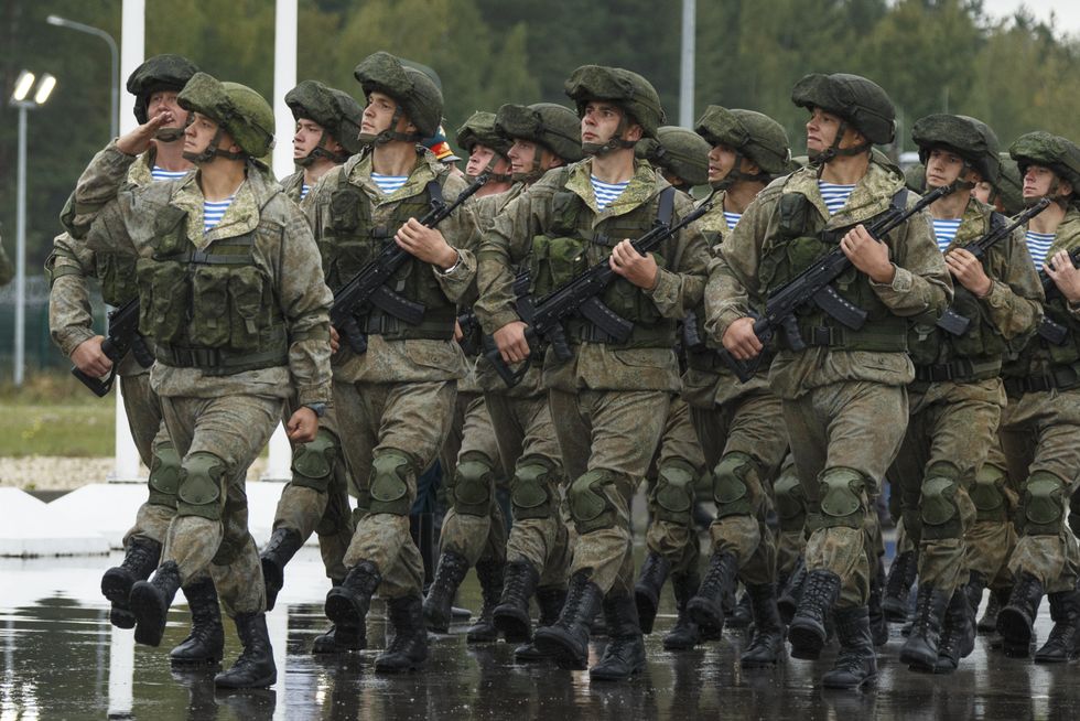 Russian soldiers
