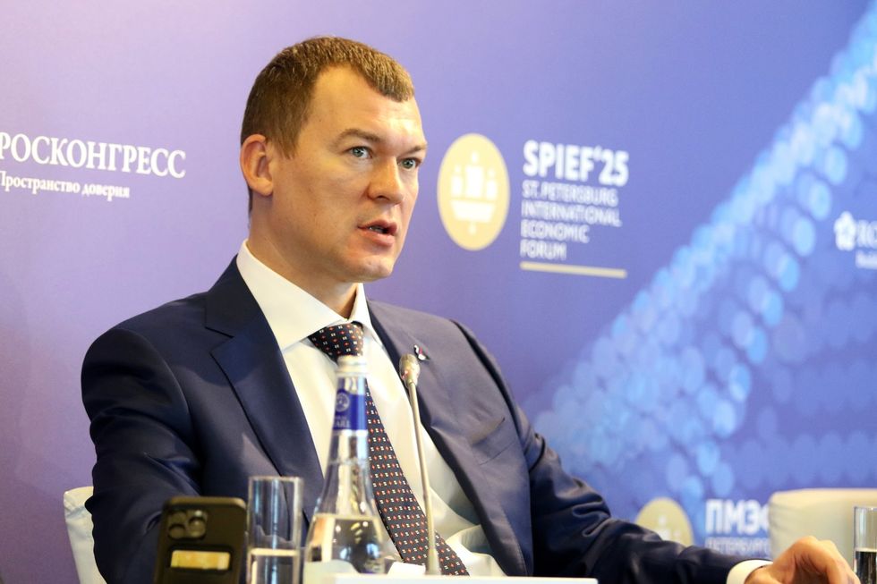 Russian Sports Minister Mikhail Degtyarev