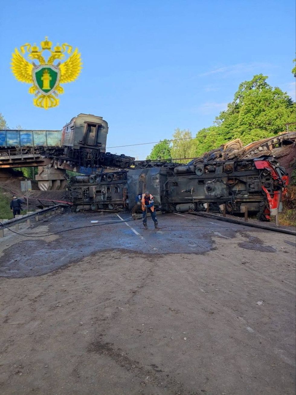 Russian train crash