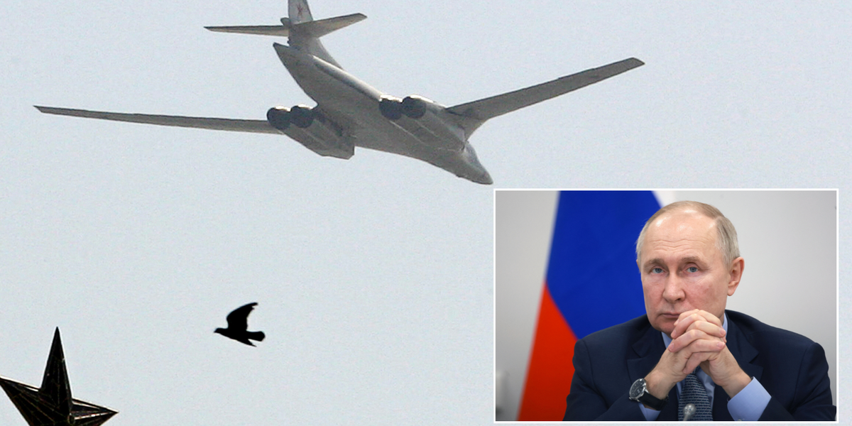 NextImg:Putin escalates tensions with Nato after flying bomber over Finland