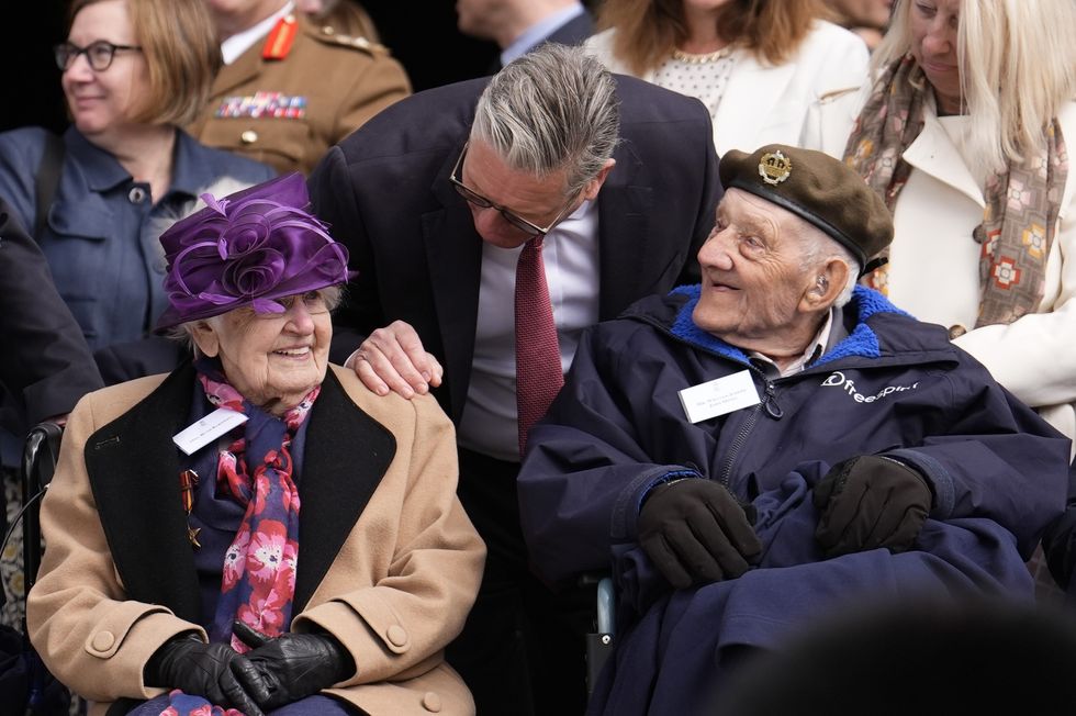 Ruth Barnwell, Prime Minister Sir Keir Starmer and Joe Mines