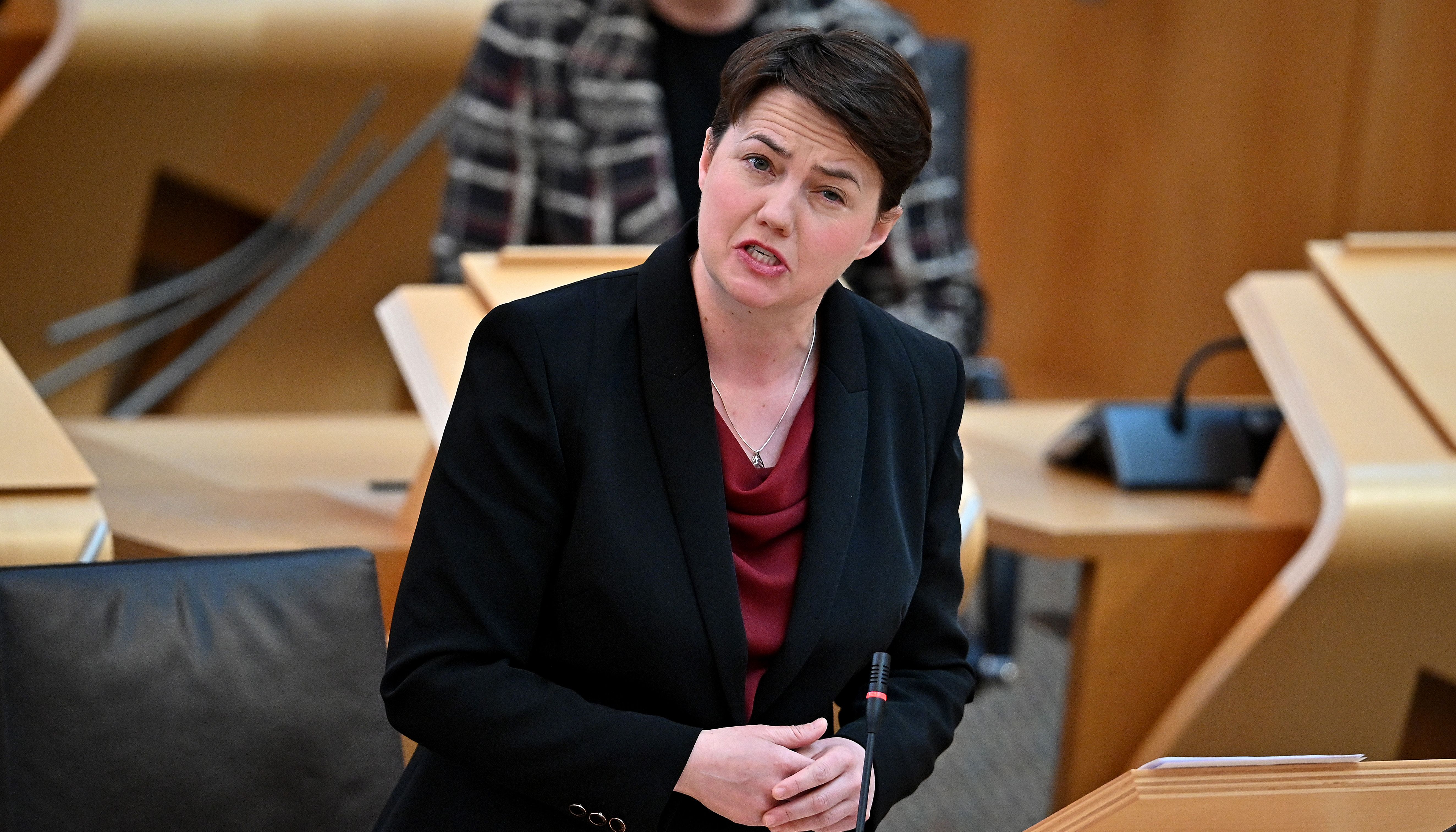 Ruth Davidson said the allegations, if true, are 'unacceptable.'