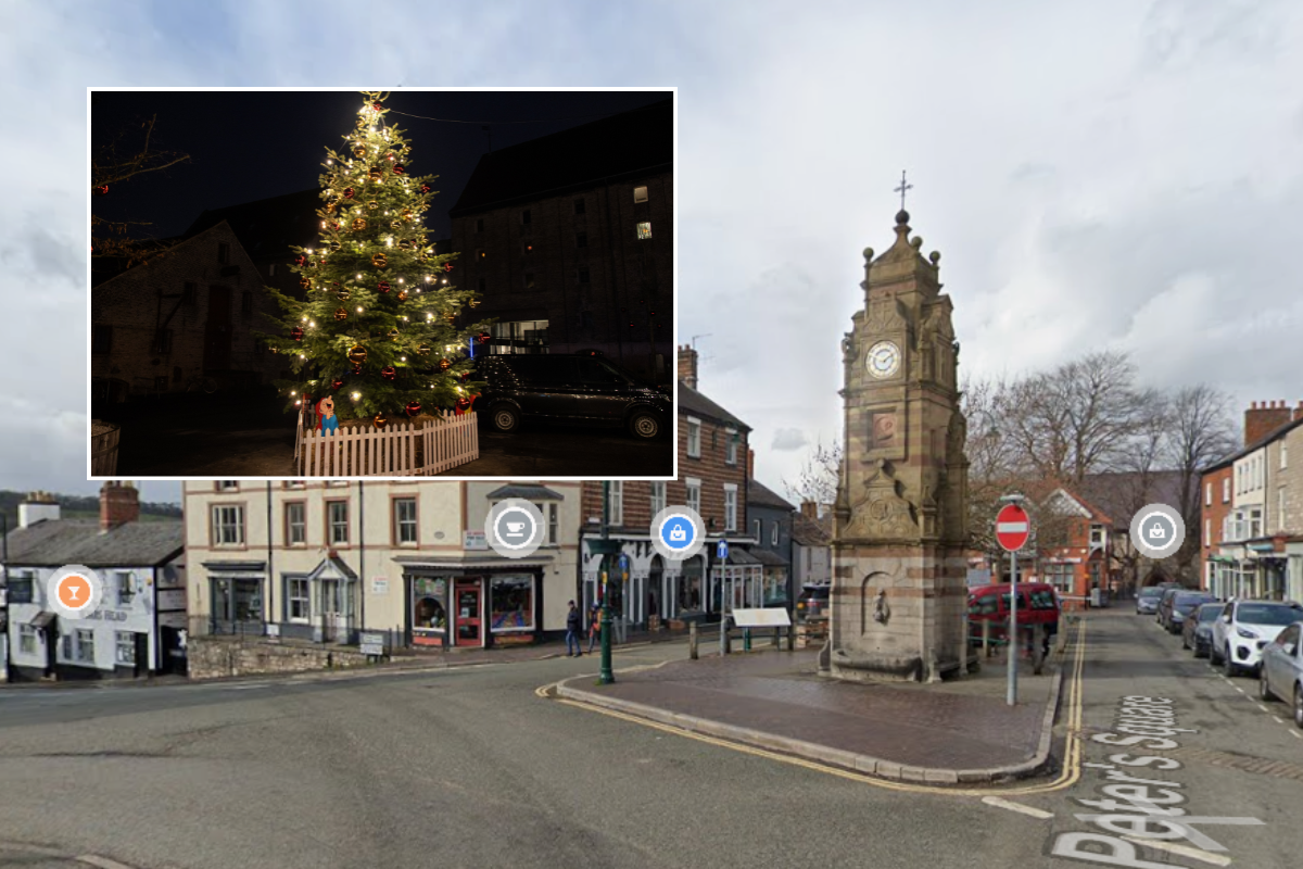 Ruthin town centre