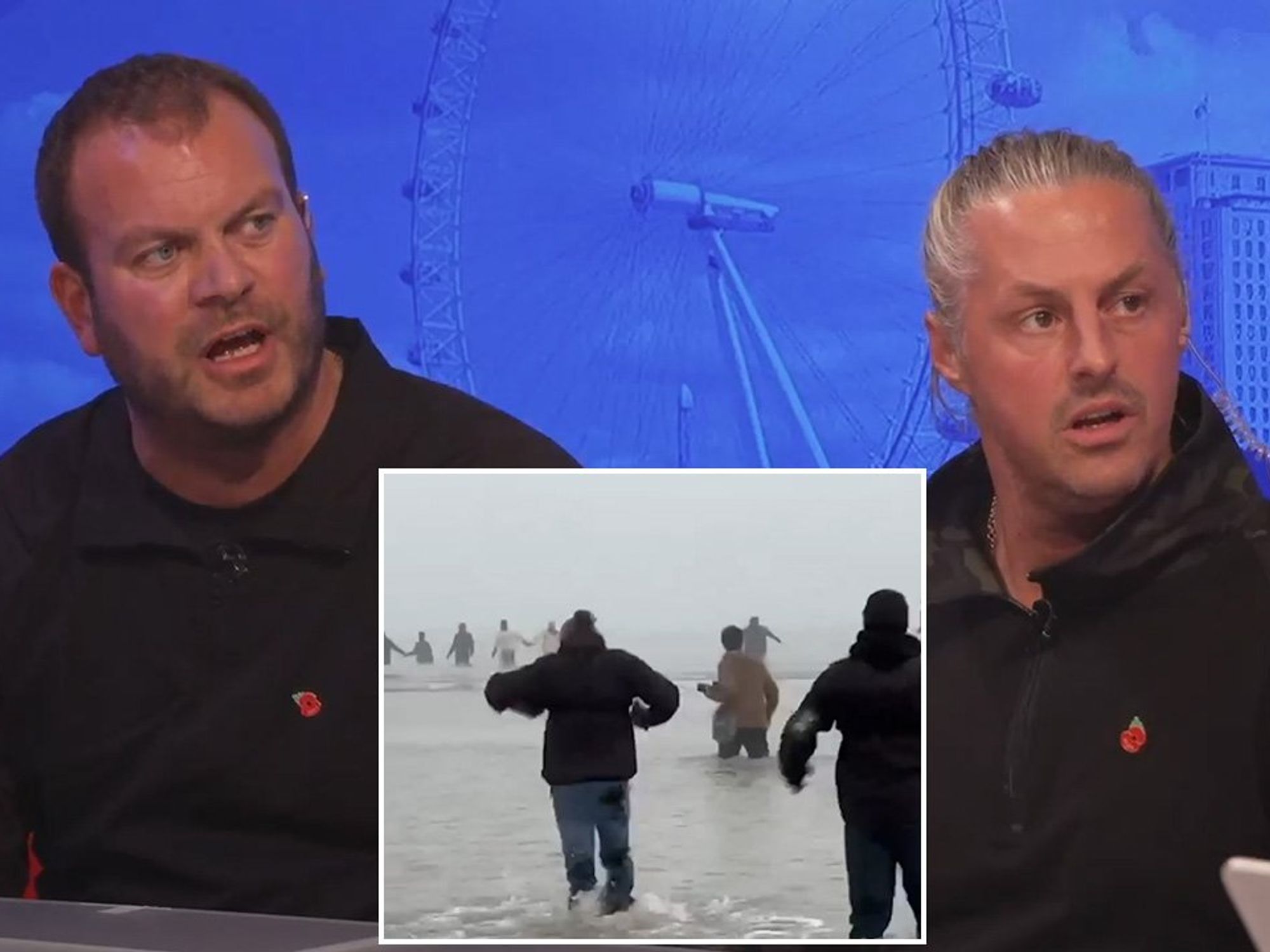 Ryan Bridge and Elliott Stanley