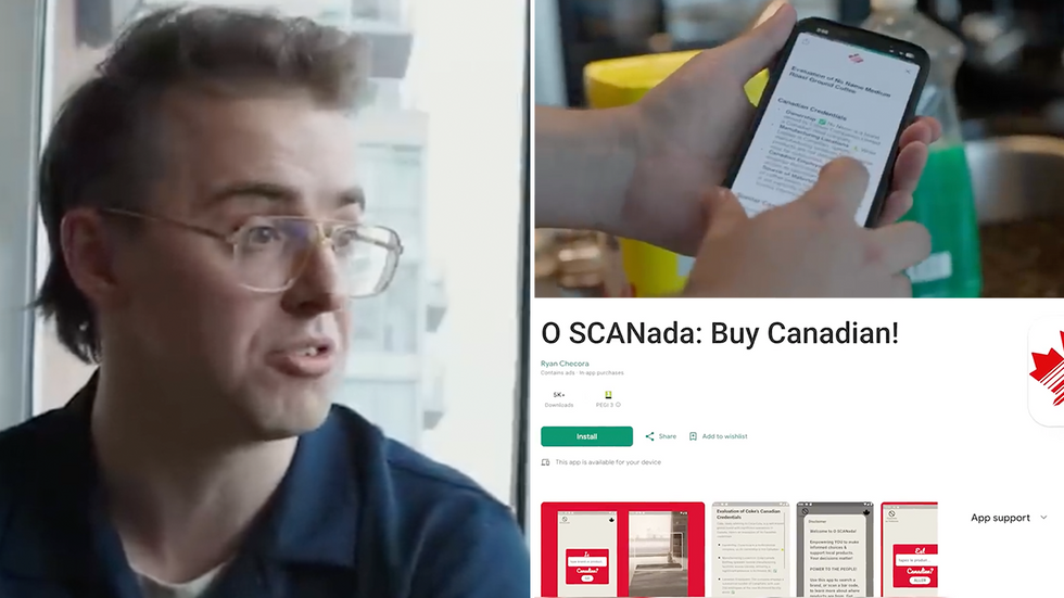 Ryan Checora and his app, O SCANada