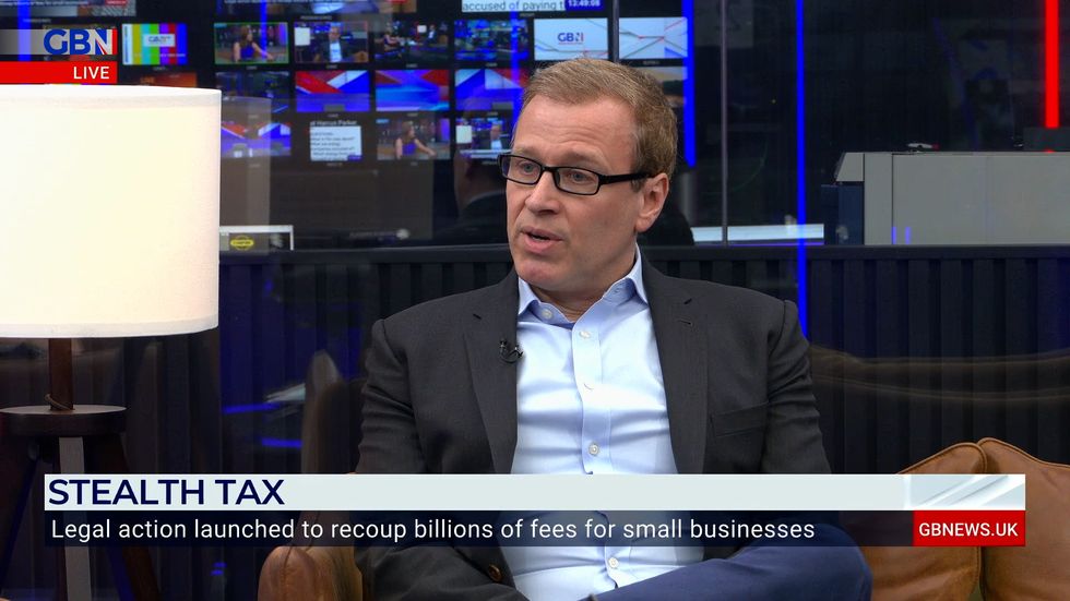 Ryan Dunleavy speaking to GB News