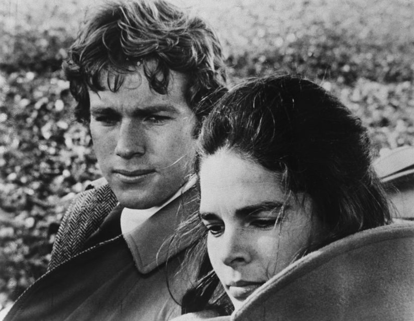 Ryan O'Neal and Ali MacGraw