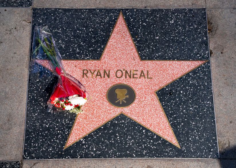 Ryan O'Neal Hollywood Star of Fame