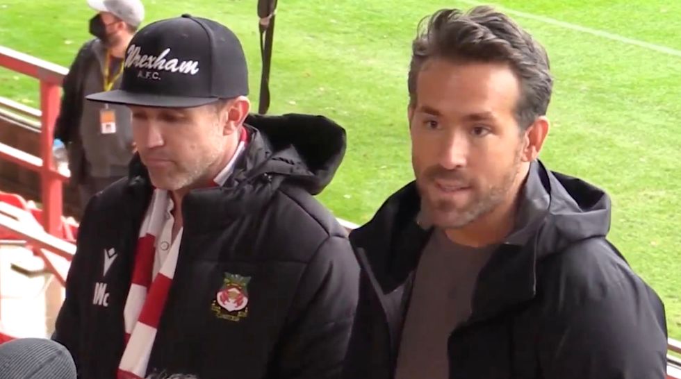 Ryan Reynolds and Rob McElhenney bought Wrexham in February 2021