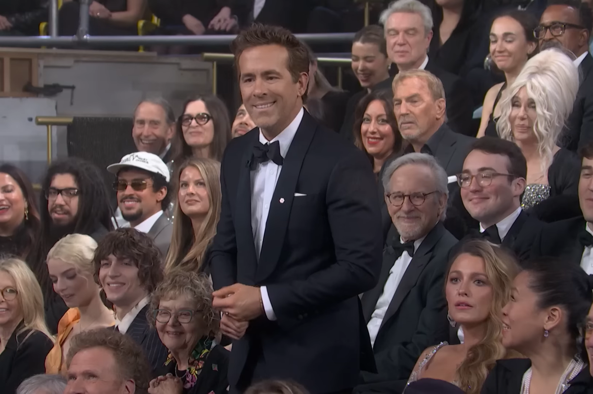Ryan Reynolds, Blake Lively and celeb audience