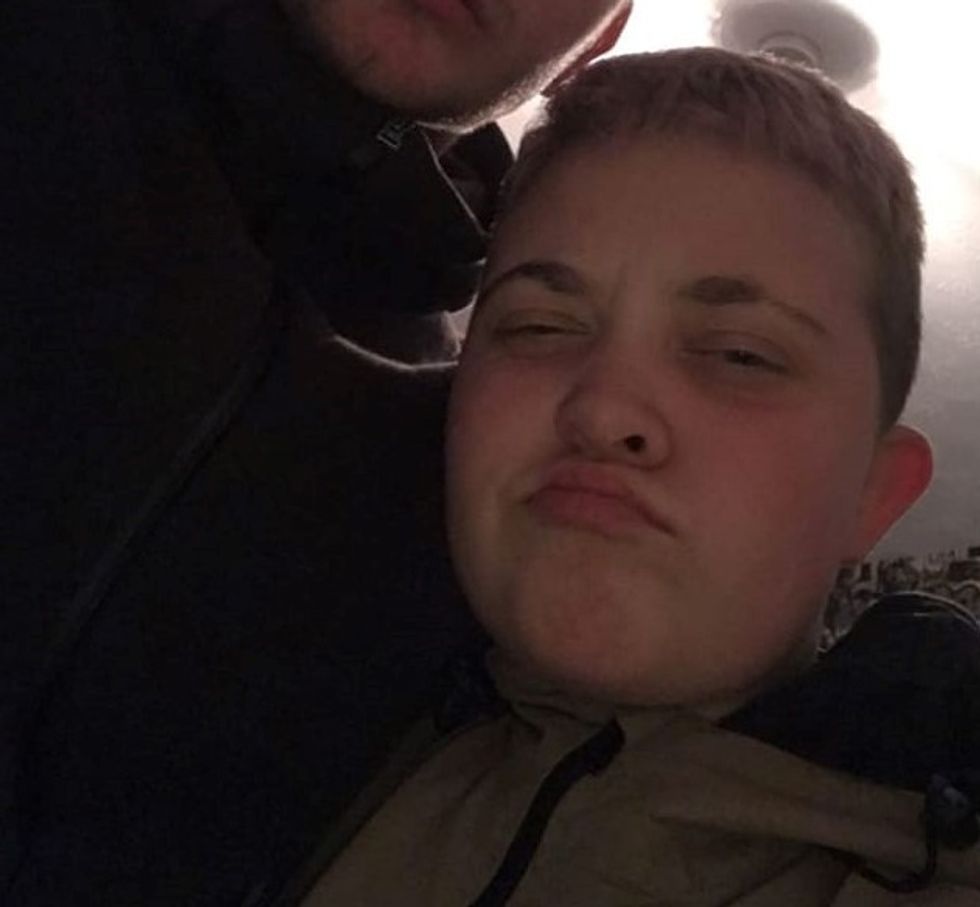 Ryan Scott, 21, was found by police officers after engaging in sexual activity with a 14-year-old girl