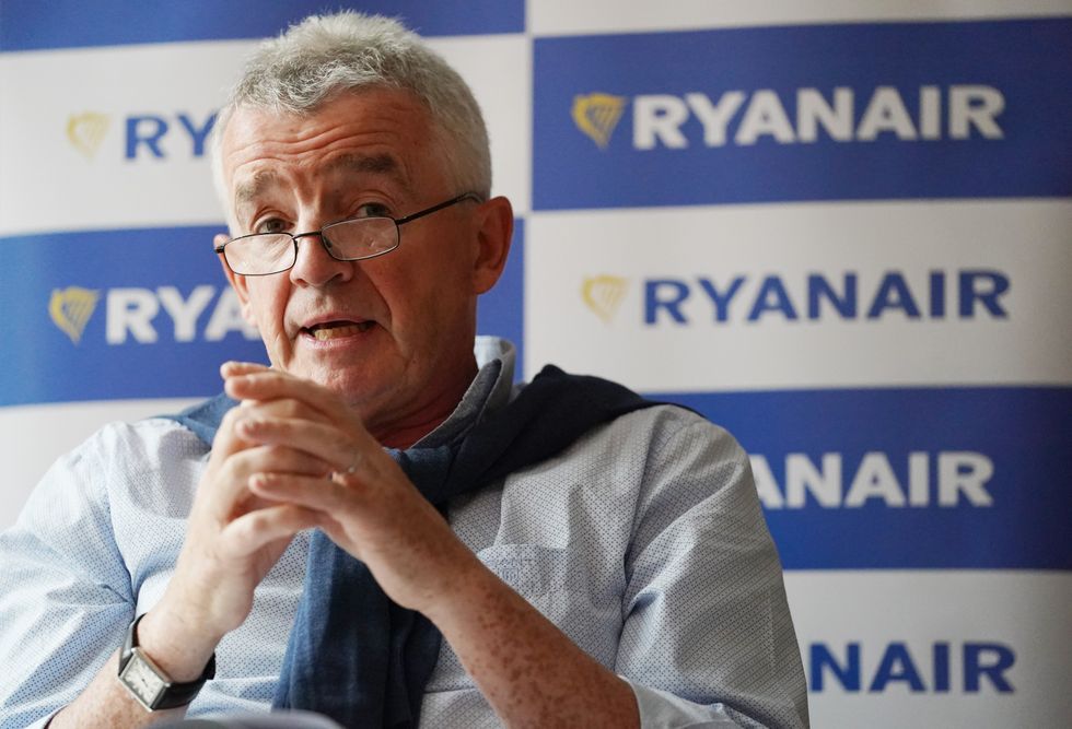 Ryanair boss Michael O'Leary