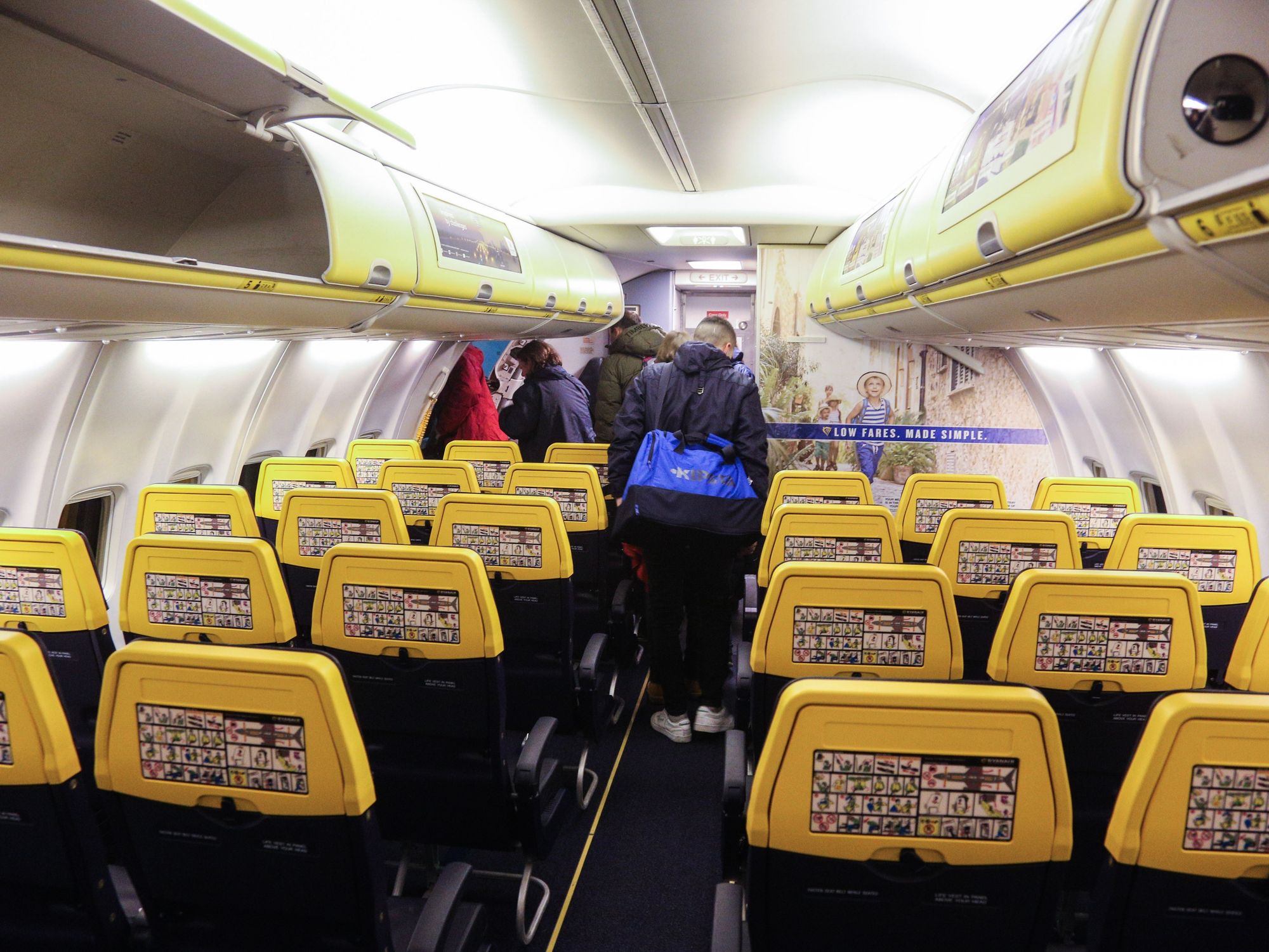 Ryanair cabin