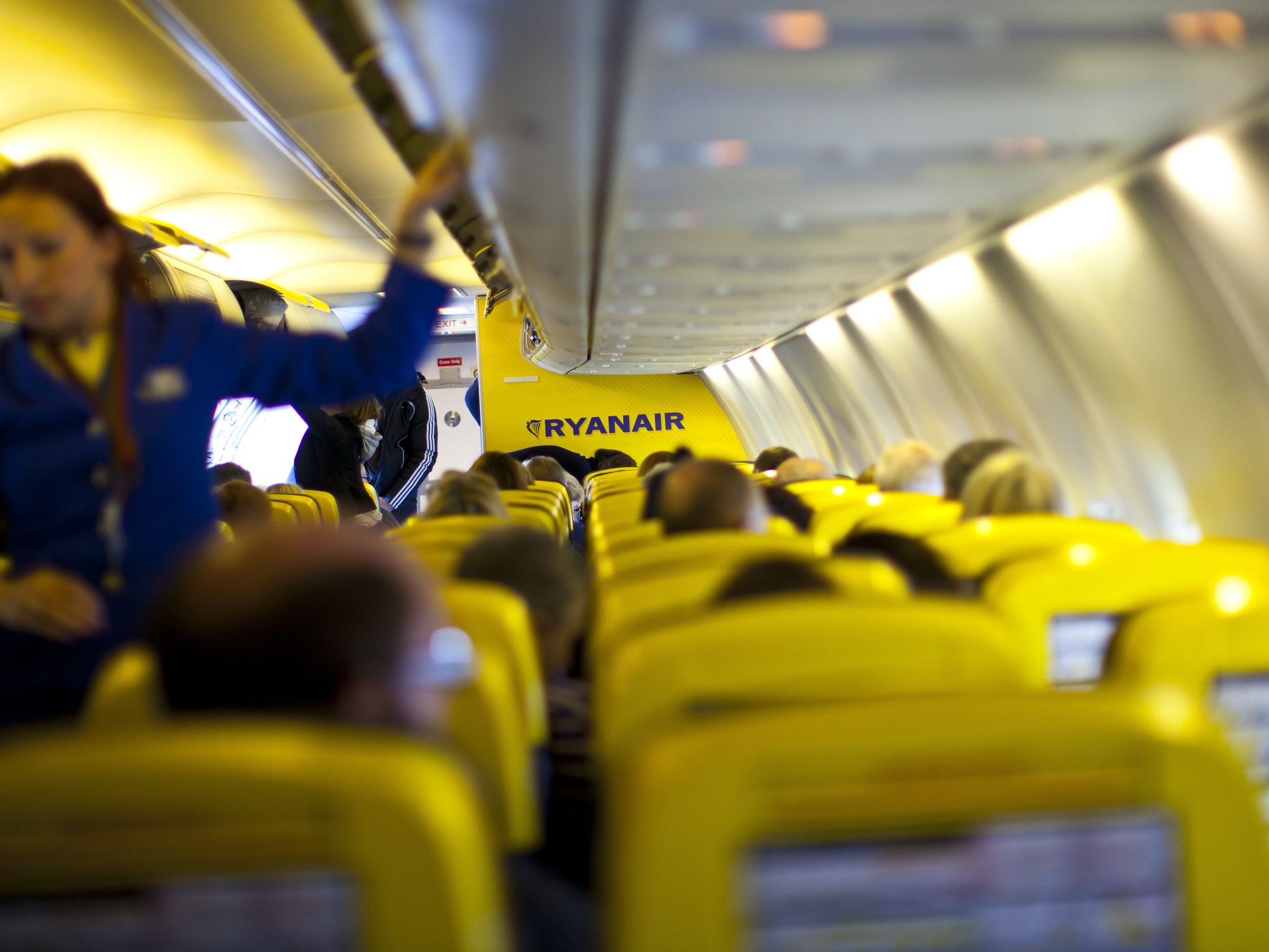 Ryanair cabin