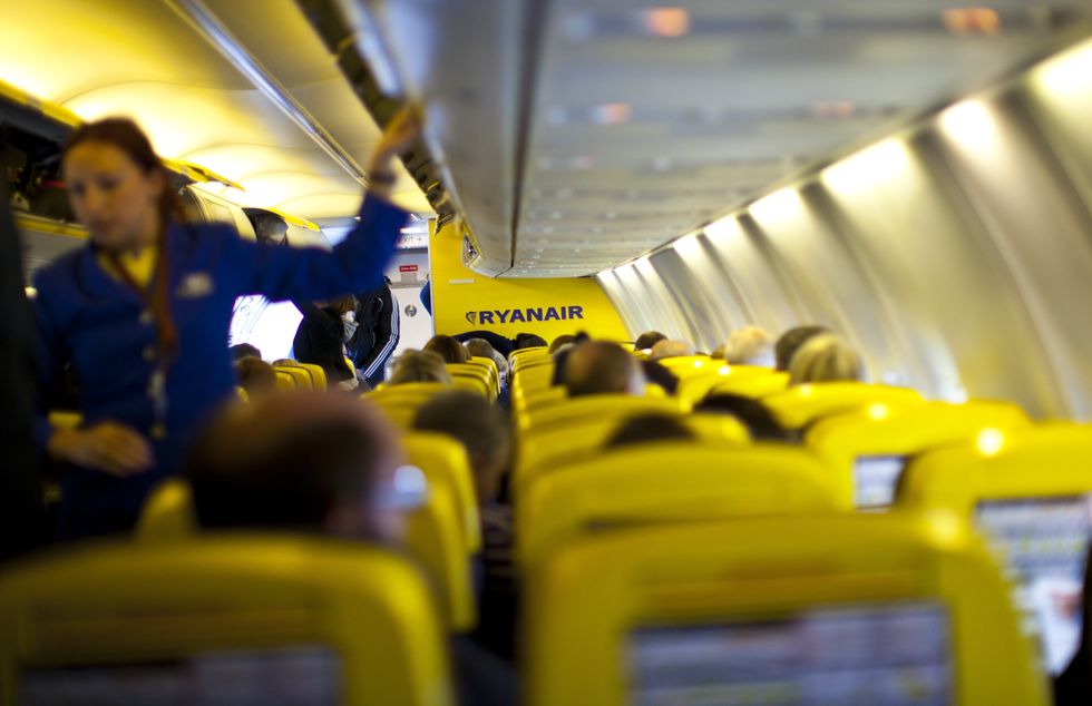 Ryanair cabin
