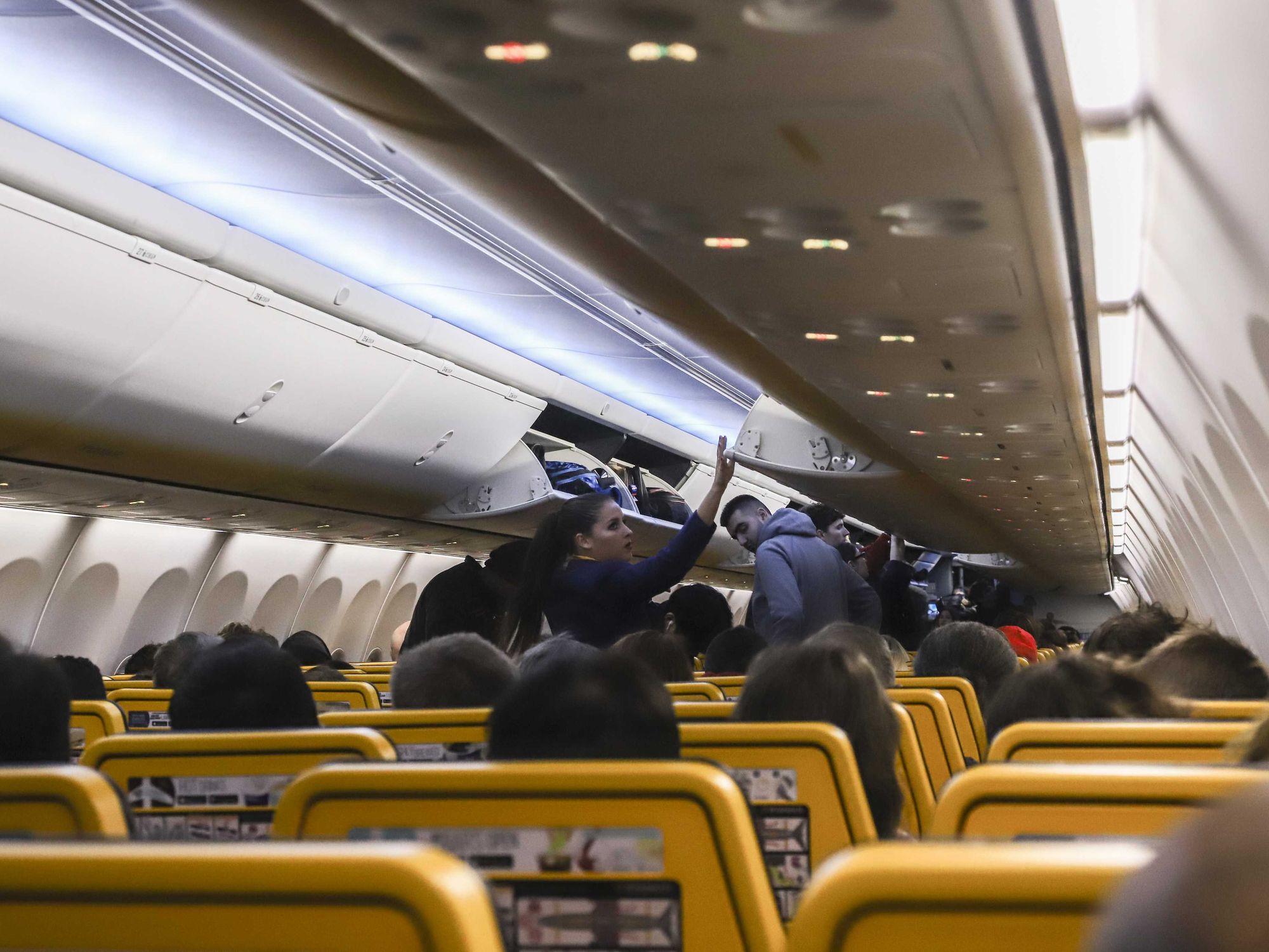 Ryanair cabin