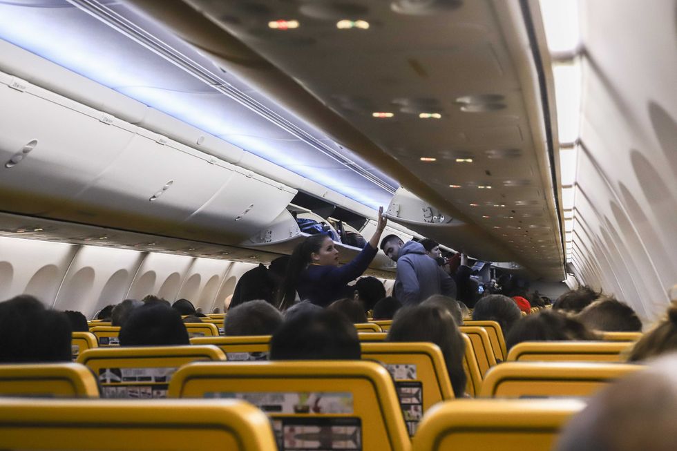 Ryanair cabin