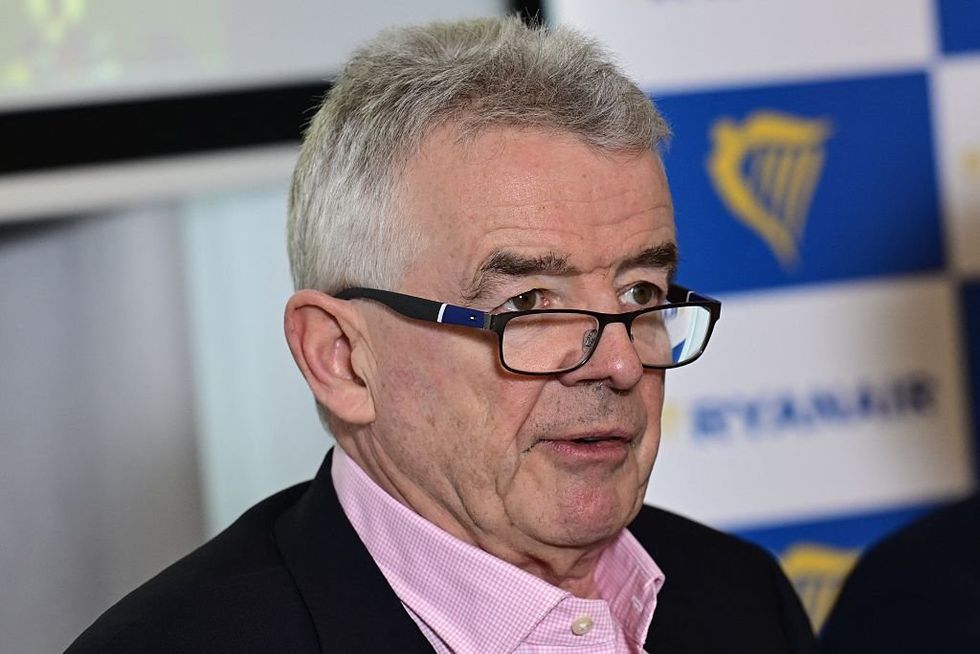 Ryanair chief Michael O'Leary