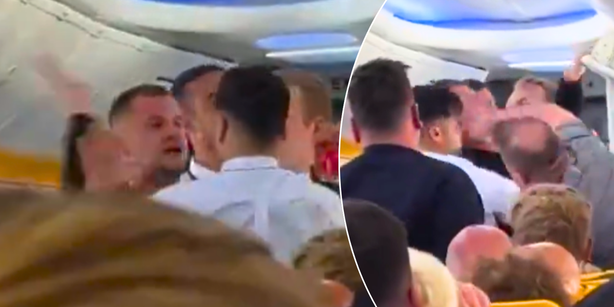 NextImg:Ryanair passenger leaves onlookers horrified after 'slapping steward' on flight - but he soon gets his comeuppance