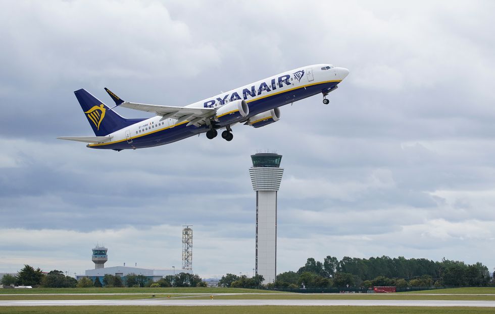 Ryanair flight